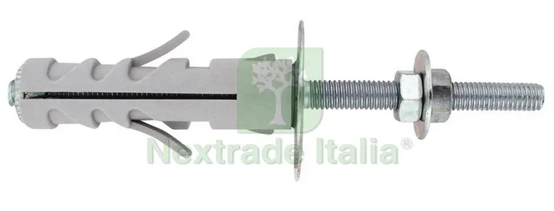 TASSELLO TA DOPPIA VITE M4 100 PZ. mm. 9x40 — Tasselli e ancoraggi — rif. FERX.VIT28117 TASSELLO TA DOPPIA VITE M4 100 PZ. mm. 9x40 — Tasselli e ancoraggi — rif. FERX.VIT28117