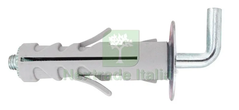 TASSELLO TA CON GANCIO MEDIO M5 100 PZ. mm. 12x46 — Tasselli e ancoraggi — rif. FERX.VIT28105
