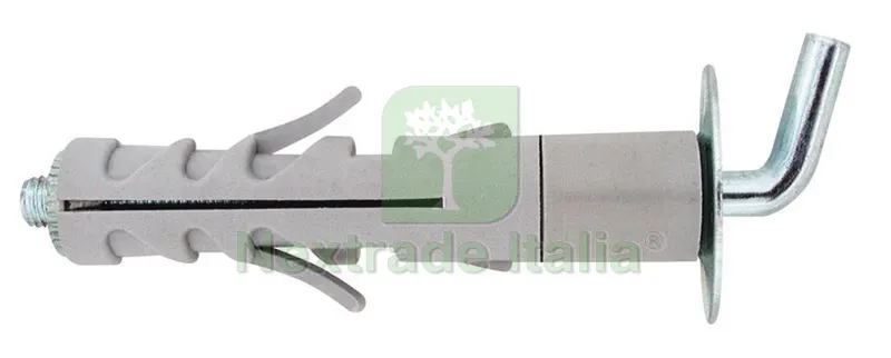 TASSELLO TAL CON GANCIO CORTO M5 100 PZ. mm. 12x57 — Tasselli e ancoraggi — rif. FERX.VIT28103 TASSELLO TAL CON GANCIO CORTO M5 100 PZ. mm. 12x57 — Tasselli e ancoraggi — rif. FERX.VIT28103