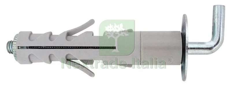 TASSELLO TAL CON GANCIO MEDIO M5 100 PZ. mm. 12x57 — Tasselli e ancoraggi — rif. FERX.VIT28101 TASSELLO TAL CON GANCIO MEDIO M5 100 PZ. mm. 12x57 — Tasselli e ancoraggi — rif. FERX.VIT28101