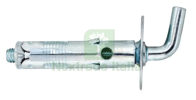 TASSELLO TAM CON GANCIO CORTO M4 100 PZ. mm. 8x40 — Tasselli e ancoraggi — rif. FERX.VIT28124 TASSELLO TAM CON GANCIO CORTO M4 100 PZ. mm. 8x40 — Tasselli e ancoraggi — rif. FERX.VIT28124
