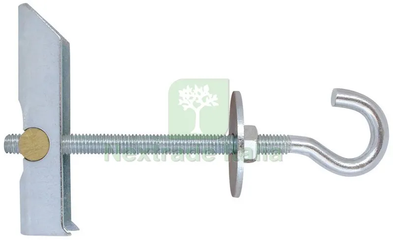 50PZ ANCORA A SOFFITTO AM foro Ø mm.18 occhiolo aperto M6x75 — Minuteria metallica — rif. FERX.VIT27995