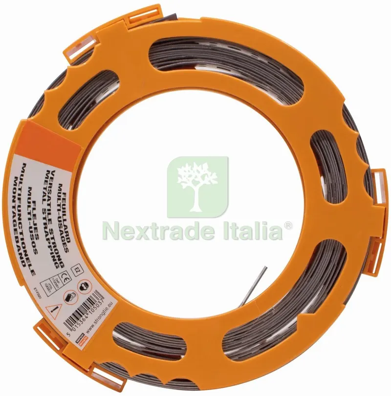 Bandella Metallica Perforata mm. 12x10 mt. — Cerniere e cardini — rif. FERX.VIT29631 — foto 2