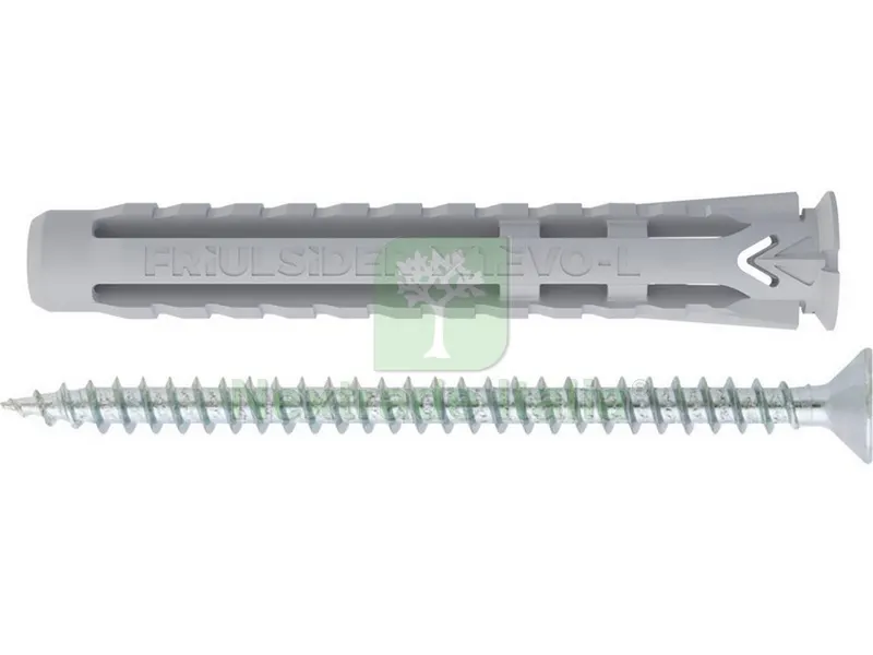 TASSELLO UNIVERSALE X1 EVO-L CON VITE 100PZ. mm. 6x50 — Tasselli e ancoraggi — rif. FERX.VIT50517 TASSELLO UNIVERSALE X1 EVO-L CON VITE 100PZ. mm. 6x50 — Tasselli e ancoraggi — rif. FERX.VIT50517
