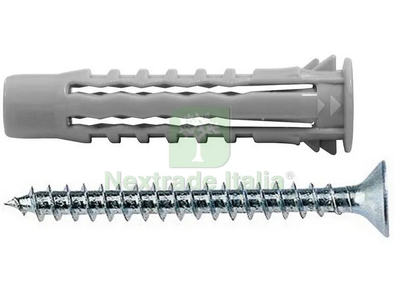 TASSELLO NCV + VITE TSP mm.10x50 Pz. 50 — Tasselli e ancoraggi — rif. FERX.VIT54695 TASSELLO NCV + VITE TSP mm.10x50 Pz. 50 — Tasselli e ancoraggi — rif. FERX.VIT54695