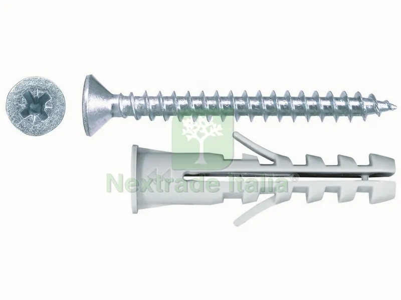 100CF TASSELLO AVB-TC 10 tasselli+10 viti Ø mm.6 — Tasselli e ancoraggi — rif. FERX.VIT24605