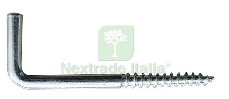 200CT Utilia RAMPINO A VITE In ferro zincato mm. 22x100 — Viti — rif. FERX.VIT2188 200CT Utilia RAMPINO A VITE In ferro zincato mm. 22x100 — Viti — rif. FERX.VIT2188