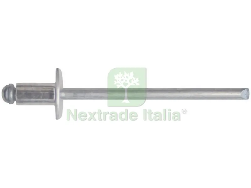 10CF RIVETTO A STRAPPO IN ALLUMINIO 100pz. mm. 3,4x 9 — Rivetti — rif. FERX.VIT2368 10CF RIVETTO A STRAPPO IN ALLUMINIO 100pz. mm. 3,4x 9 — Rivetti — rif. FERX.VIT2368