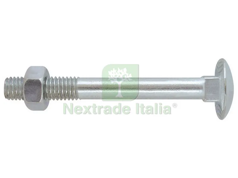 BULLONE IN ACCIAIO ZINCATO TTDE M 10x 80 mm. — Bulloni, dadi e rondelle — rif. FERX.VIT9721 BULLONE IN ACCIAIO ZINCATO TTDE M 10x 80 mm. — Bulloni, dadi e rondelle — rif. FERX.VIT9721