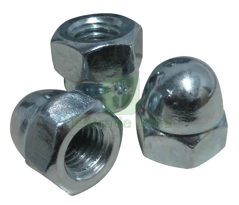 DADO ESAGONALE CIECO In acciaio zincato (UNI 5721) M 8 100PZ. — Bulloni, dadi e rondelle — rif. FERX.VIT30309 DADO ESAGONALE CIECO In acciaio zincato (UNI 5721) M 8 100PZ. — Bulloni, dadi e rondelle — rif. FERX.VIT30309