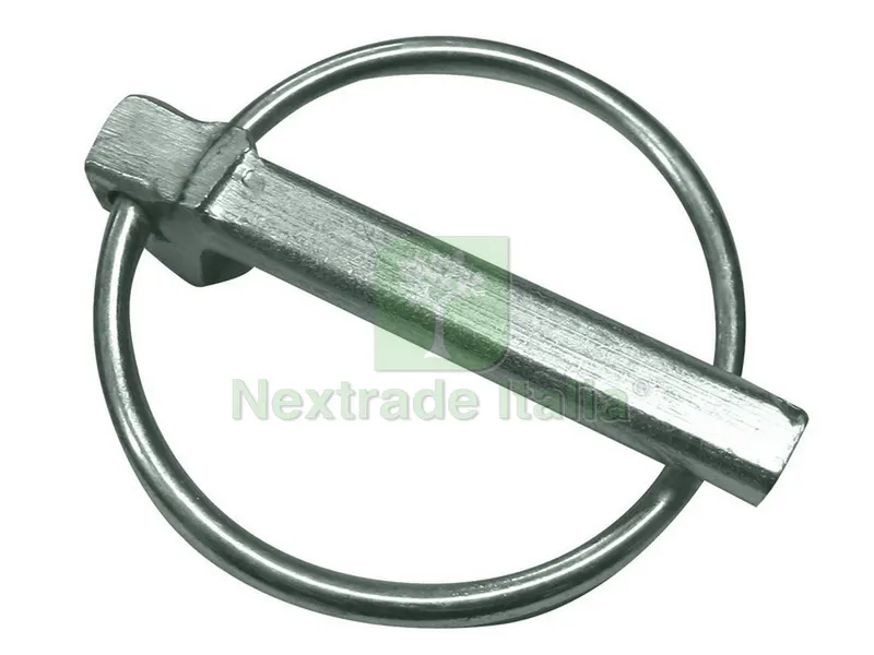 SPINOTTO A SCATTO 5 PZ. Ø mm. 45 Ø spina mm.4,5 — Minuteria metallica — rif. FERX.VIT40373