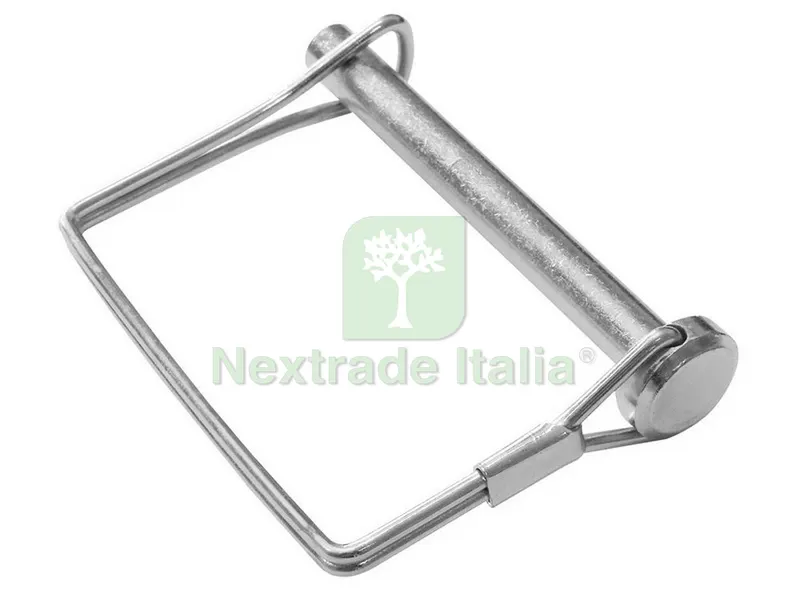 50PZ SPINOTTO QUADRO mm. 9,5x67 — Minuteria metallica — rif. FERX.VIT40381 50PZ SPINOTTO QUADRO mm. 9,5x67 — Minuteria metallica — rif. FERX.VIT40381