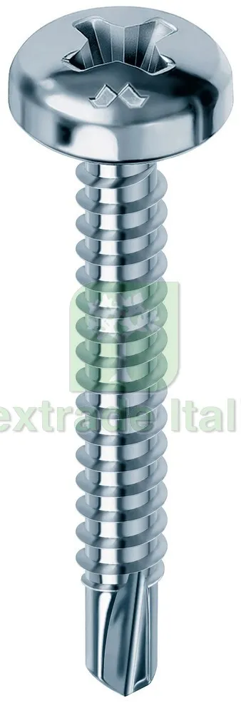 500CT VITE AUTOPERFORANTE PER FERRO DRILLEX TC ZINCATA mm. 3,9x25 — Viti — rif. FERX.VIT19274 500CT VITE AUTOPERFORANTE PER FERRO DRILLEX TC ZINCATA mm. 3,9x25 — Viti — rif. FERX.VIT19274