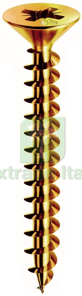 100CT VITE PANEL ZINCATA GIALLA TSP 6,0X180 — Viti — rif. FERX.VIT20143 100CT VITE PANEL ZINCATA GIALLA TSP 6,0X180 — Viti — rif. FERX.VIT20143