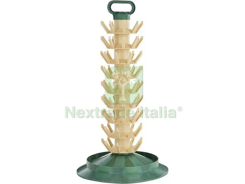 SCOLABOTTIGLIE 81 POSTI Ø cm. 39x72 h — Casalinghi e organizzazione — rif. FERX.VIT52074