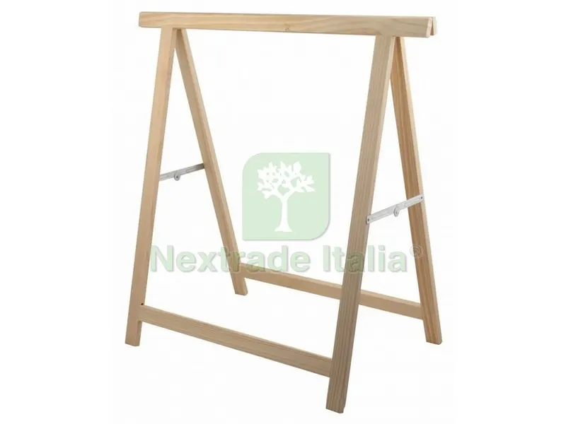 Cavalletto Richiudibile in Legno di Pino cm. 75x40x75 h — Tempo libero outdoor — rif. FERX.VIT25653 Cavalletto Richiudibile in Legno di Pino cm. 75x40x75 h — Tempo libero outdoor — rif. FERX.VIT25653