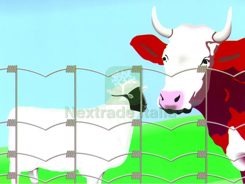 RETE PER RECINZIONI GALVAFIELD 100/8/30 MT.100 H cm. 100 (F 1,9/2,2) — Reti e recinzioni — rif. FERX.VIT20798 RETE PER RECINZIONI GALVAFIELD 100/8/30 MT.100 H cm. 100 (F 1,9/2,2) — Reti e recinzioni — rif. FERX.VIT20798