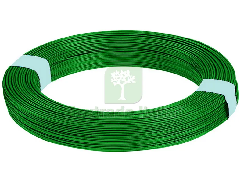 25KG Filo di Tensione Zincato e Plastificato Ø mm. 3 (n° 17) KG 25 — Ferramenta per legno e mobili — rif. FERX.VIT37883