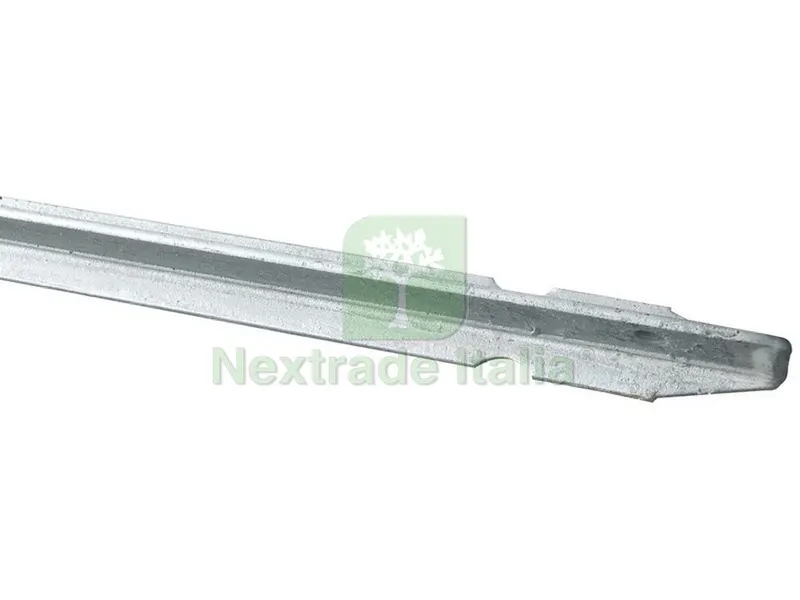 10PZ PALETTO PER RECINZIONI ZINCATO H cm.250 mm.30x30x3 — Pali e paletti — rif. FERX.VIT52624