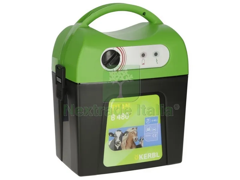 Elettrificatore a Batteria da 9 V B480 — Recinto elettrico — rif. FERX.VIT48037 Elettrificatore a Batteria da 9 V B480 — Recinto elettrico — rif. FERX.VIT48037
