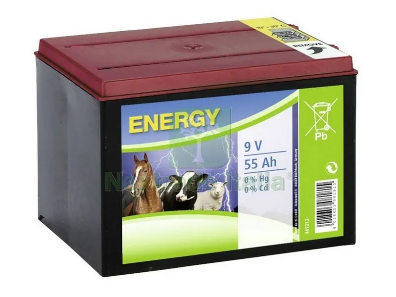 BATTERIA A SECCO ZINCO CARBONIO 9V 90 Ah — Cavi e fili — rif. FERX.VIT41990