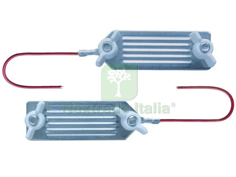 Connettore Fettuccia-Fettuccia per Elettrificazione cm. 80 — Accessori recinzione — rif. FERX.VIT48075 Connettore Fettuccia-Fettuccia per Elettrificazione cm. 80 — Accessori recinzione — rif. FERX.VIT48075