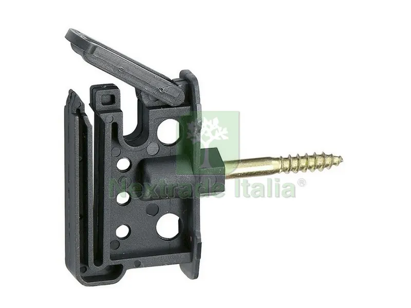ISOLATORE A CLIP MAXI TAPE PER NASTRO max mm. 40 e FILI max. mm. 6 pz. 25 — Accessori recinzione — rif. FERX.VIT48086 ISOLATORE A CLIP MAXI TAPE PER NASTRO max mm. 40 e FILI max. mm. 6 pz. 25 — Accessori recinzione — rif. FERX.VIT48086