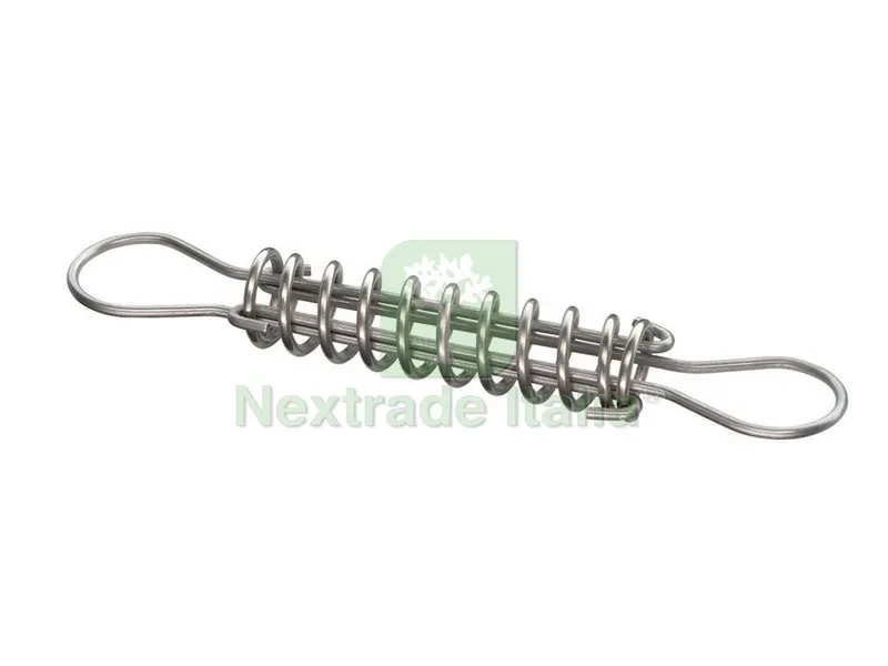 Molla Regola Temperatura Inox per Filo Elettrificato Ø mm. 25x200 — Recinto elettrico — rif. FERX.VIT48200