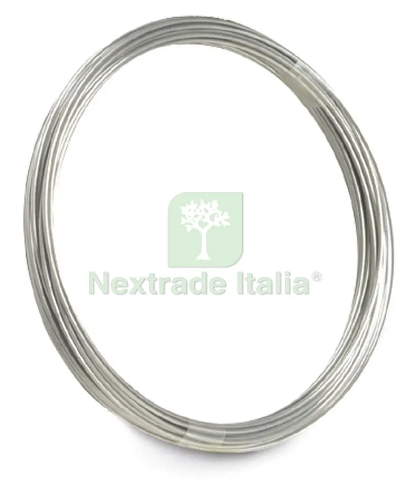 20PZ FILO DI ACCIAIO INOX Ø filo mm.1,0 mt.7 — Fili, cavetti e catene metalliche — rif. FERX.VIT24767