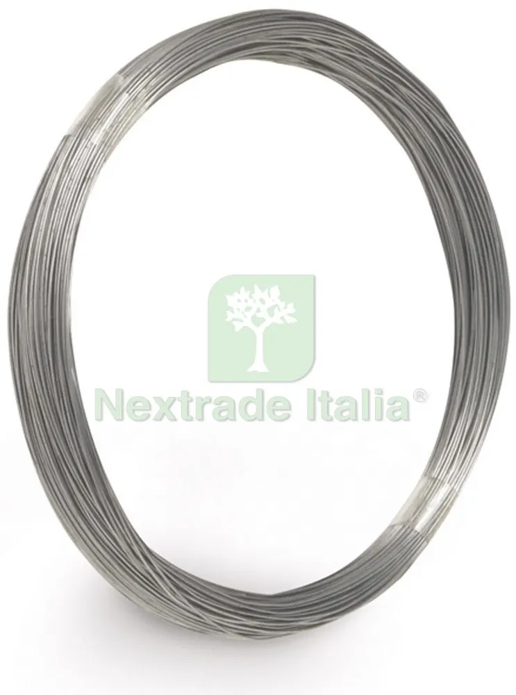 Filo di Ferro Cotto Zincato Ø filo mm. 0,70 mt.40 — Reti e recinzioni — rif. FERX.VIT24752
