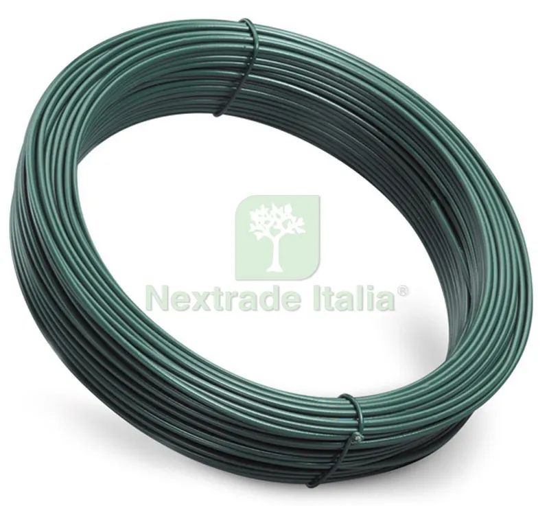 10RT Filo di Legatura Plastificato mt.100 Ø mm. 1,70 — Ferramenta per legno e mobili — rif. FERX.VIT24770 10RT Filo di Legatura Plastificato mt.100 Ø mm. 1,70 — Ferramenta per legno e mobili — rif. FERX.VIT24770