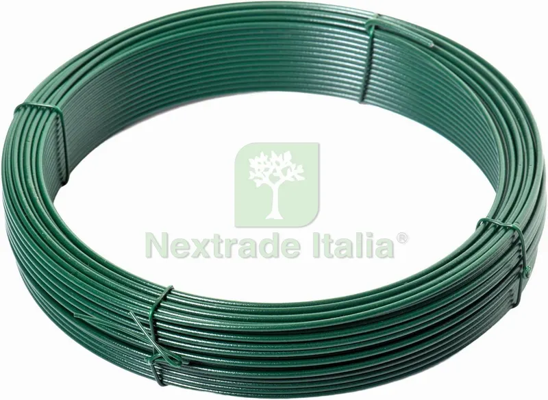 10RT Filo di Tensione Plastificato mt.100 Ø mm. 2,70 — Ferramenta per legno e mobili — rif. FERX.VIT54020 10RT Filo di Tensione Plastificato mt.100 Ø mm. 2,70 — Ferramenta per legno e mobili — rif. FERX.VIT54020