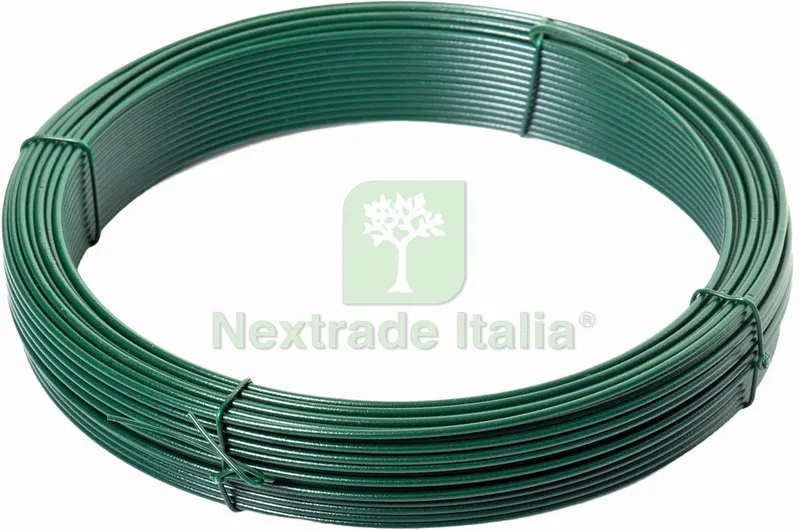 25KG Filo di Tensione Zincato e Plastificato Ø mm. 3 KG 25 — Ferramenta per legno e mobili — rif. FERX.VIT54021