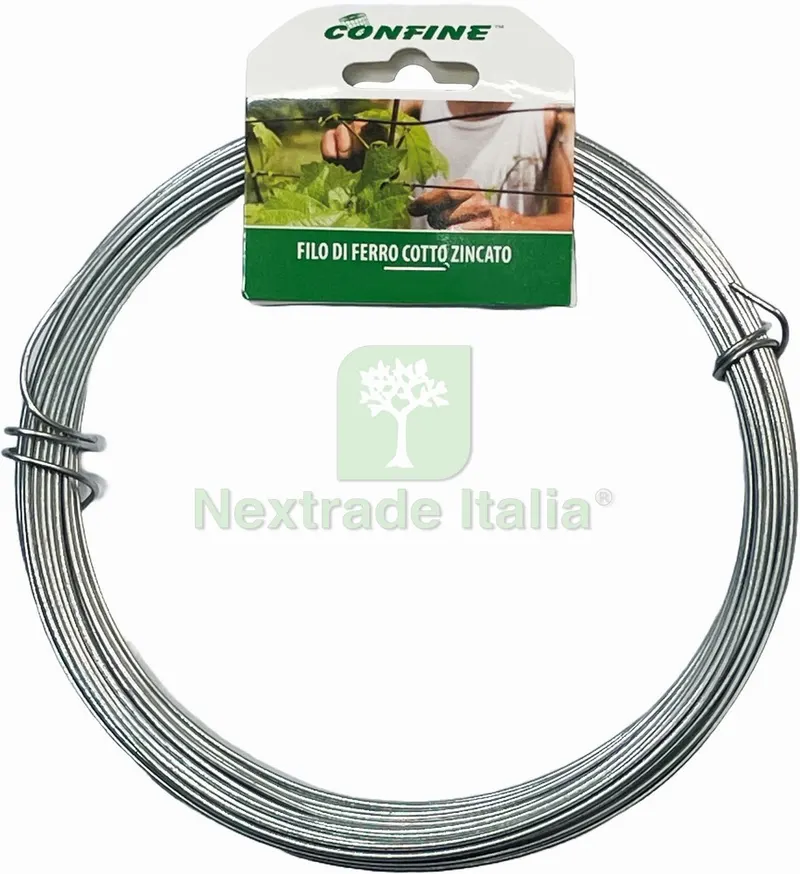 FILO DI FERRO COTTO ZINCATO Ø filo mm.1,00 mt. 27 — Reti e recinzioni — rif. FERX.VIT54036