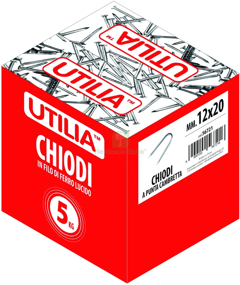 5KG Chiodo a Punta Cambretta mis. 16x30 mm. KG 5 — Chiodi e graffe — rif. FERX.VIT56724 — foto 2