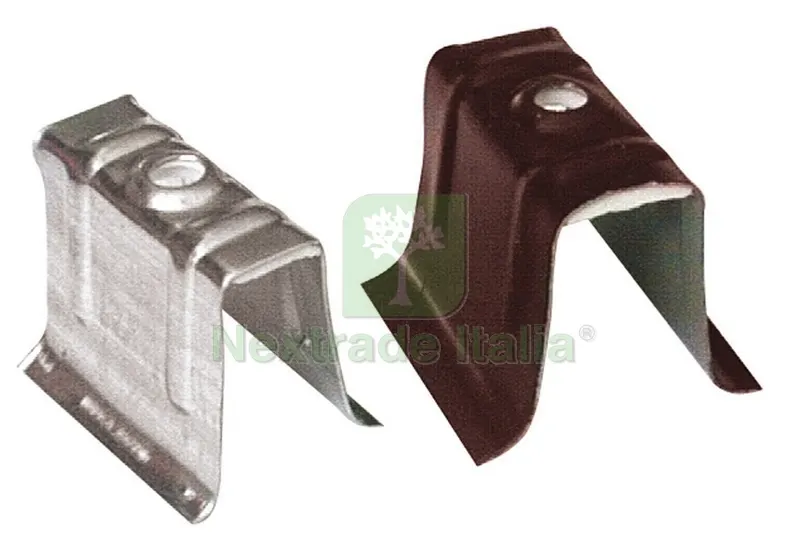 Cappellotto per Lamiera Grecata (cf. 100 pz.) mm. 48x20x42 Zincato — Lamiere, lastre e piastre — rif. FERX.VIT46167 Cappellotto per Lamiera Grecata (cf. 100 pz.) mm. 48x20x42 Zincato — Lamiere, lastre e piastre — rif. FERX.VIT46167