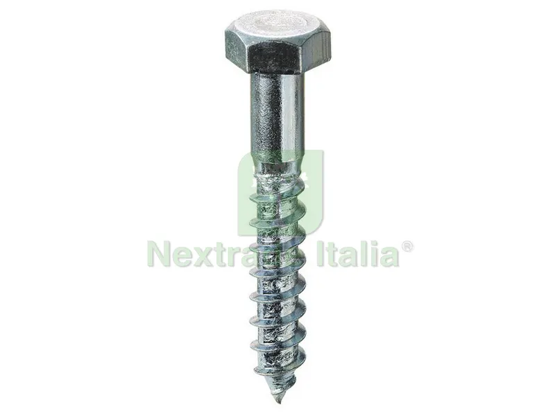 TIRAFONDI PER LEGNO TE Chiave 10 mm.6x120 100 PZ. — Viti — rif. FERX.VIT17383 TIRAFONDI PER LEGNO TE Chiave 10 mm.6x120 100 PZ. — Viti — rif. FERX.VIT17383