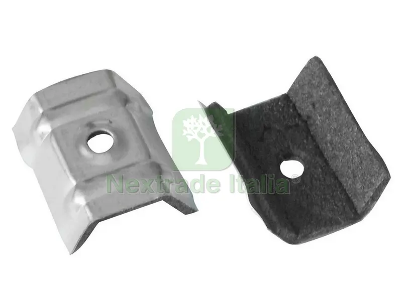 Cappellotto per Lamiera Coibentata (cf. 100 pz.) mm. 48x17x14 zincato — Minuteria metallica — rif. FERX.VIT41261 Cappellotto per Lamiera Coibentata (cf. 100 pz.) mm. 48x17x14 zincato — Minuteria metallica — rif. FERX.VIT41261