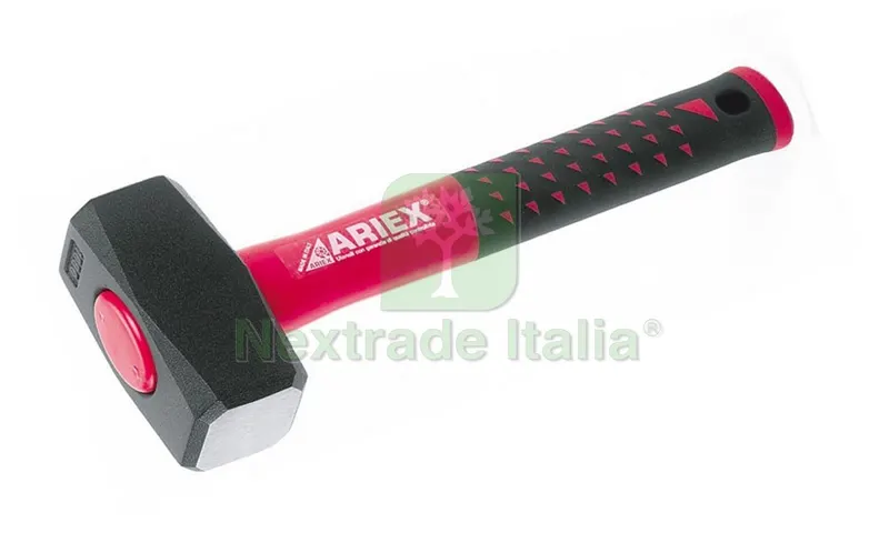 Mazzetta per Muratore Manico in Fibra di Vetro Double Grip gr. 1.000 — Martelli e mazze — rif. FERX.VIT23932 Mazzetta per Muratore Manico in Fibra di Vetro Double Grip gr. 1.000 — Martelli e mazze — rif. FERX.VIT23932