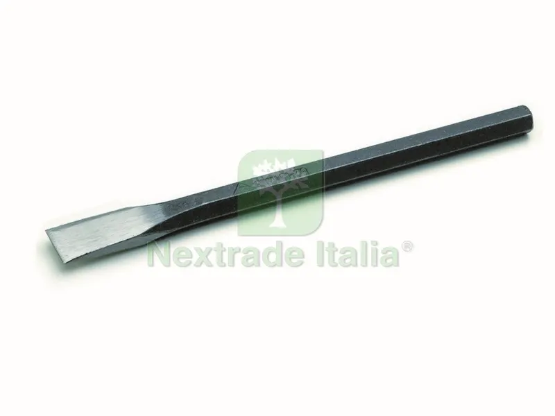 SCALPELLO PER MURATORE A TAGLIO mm. 250x16 — Misurazione e taglio manuale — rif. FERX.VIT42187 SCALPELLO PER MURATORE A TAGLIO mm. 250x16 — Misurazione e taglio manuale — rif. FERX.VIT42187