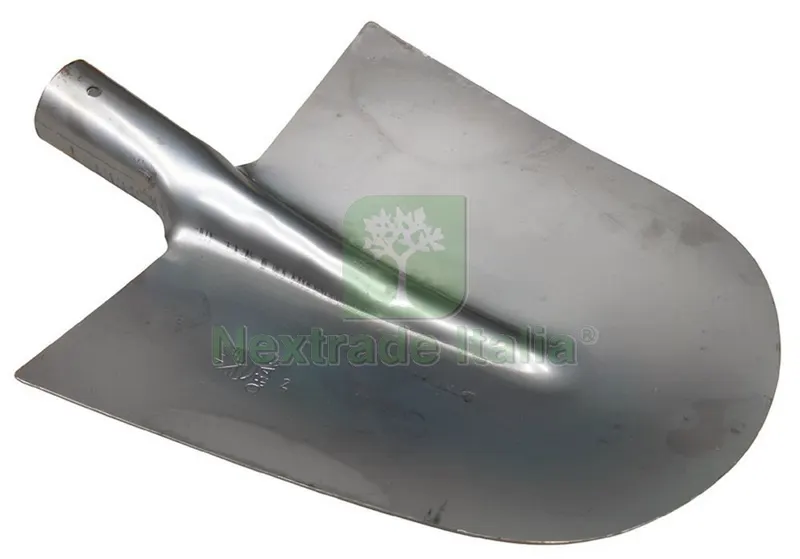 Badile a Punta Tonda in Acciao Stampato mm. 270x275 (n° 2) — Attrezzi da giardino — rif. FERX.VIT9142