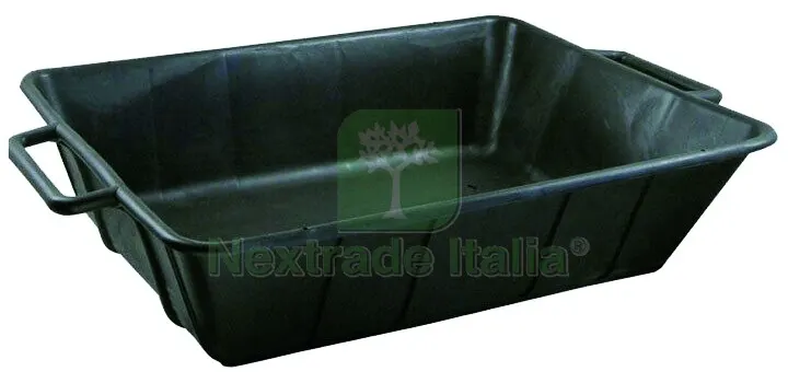 GABASSO PER MALTA Lt. 25 cm. 62x46x16 h - Nero — Cemento, malte e collanti edili — rif. FERX.VIT56190