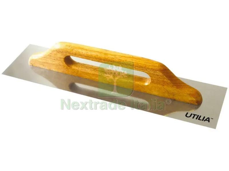 6PZ Frattazzo con Manico in Legno MOD. Tedesco cm. 48x12 — Attrezzi da giardino — rif. FERX.VIT51048 6PZ Frattazzo con Manico in Legno MOD. Tedesco cm. 48x12 — Attrezzi da giardino — rif. FERX.VIT51048