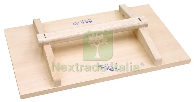 FRATTAZZO IN LEGNO cm. 14x44 — Utensili da muratore — rif. FERX.VIT17042