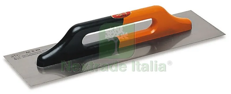 FRATTAZZO TEDESCO A DUE MANI art. 814 cm. 50x12 — Utensili muratura — rif. FERX.VIT44127 FRATTAZZO TEDESCO A DUE MANI art. 814 cm. 50x12 — Utensili muratura — rif. FERX.VIT44127