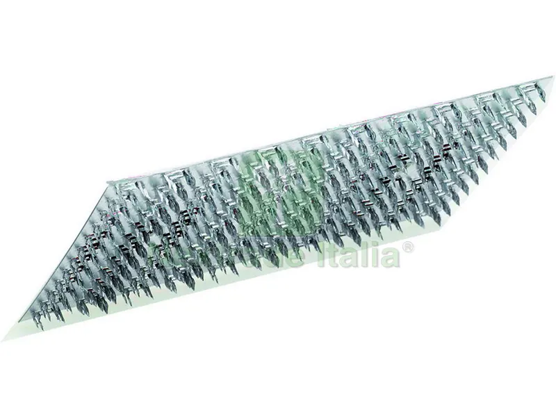 6PZ PIASTRA DI RICAMBIO RASCHIETTO PER INTONACO art. 620/PR cm. 25x14,4 — Spatole e raschietti — rif. FERX.VIT39464