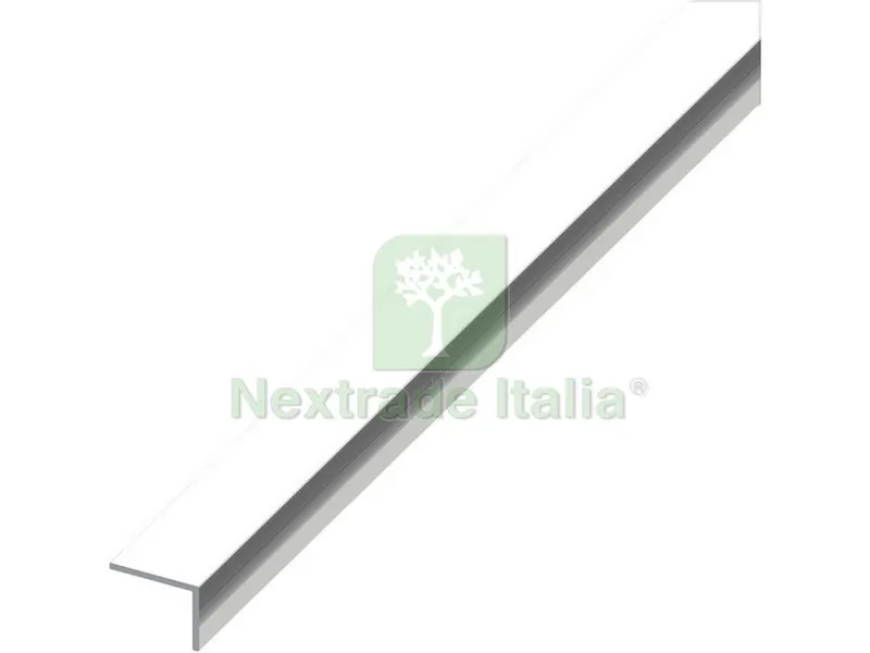 5PZ PROFILO ANGOLARE ALLUMINIO (lati disuguali) Argento Cromato mm. 25x20x1 mt. — Profili e angolari decorativi — rif. FERX.VIT53642 5PZ PROFILO ANGOLARE ALLUMINIO (lati disuguali) Argento Cromato mm. 25x20x1 mt. — Profili e angolari decorativi — rif. FERX.VIT53642
