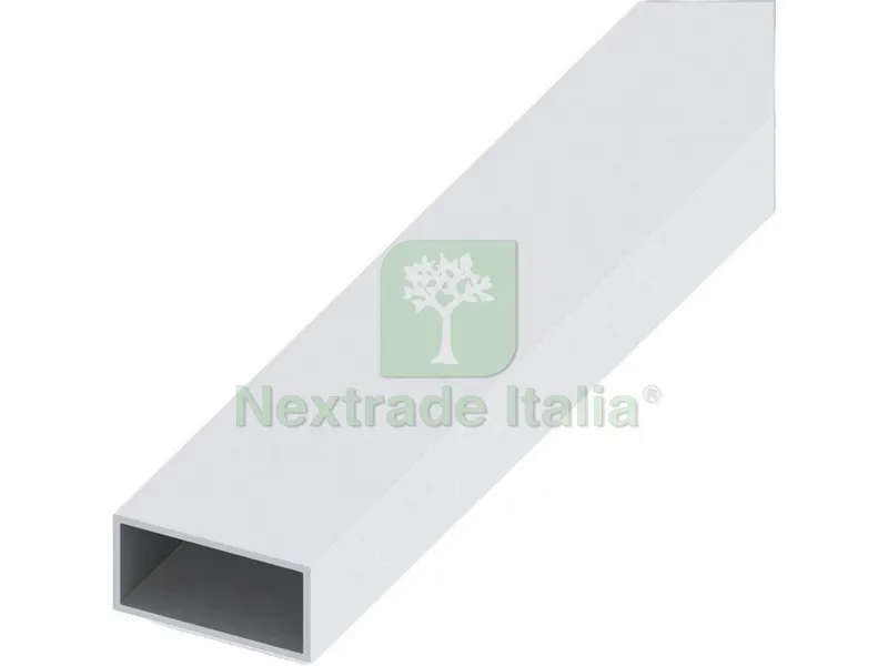 5PZ PROFILO TUBO RETTANGOLARE ALLUMINIO Argento Satinato mm. 30x15x1 mt. 2 — Tubi e raccordi — rif. FERX.VIT53685 5PZ PROFILO TUBO RETTANGOLARE ALLUMINIO Argento Satinato mm. 30x15x1 mt. 2 — Tubi e raccordi — rif. FERX.VIT53685