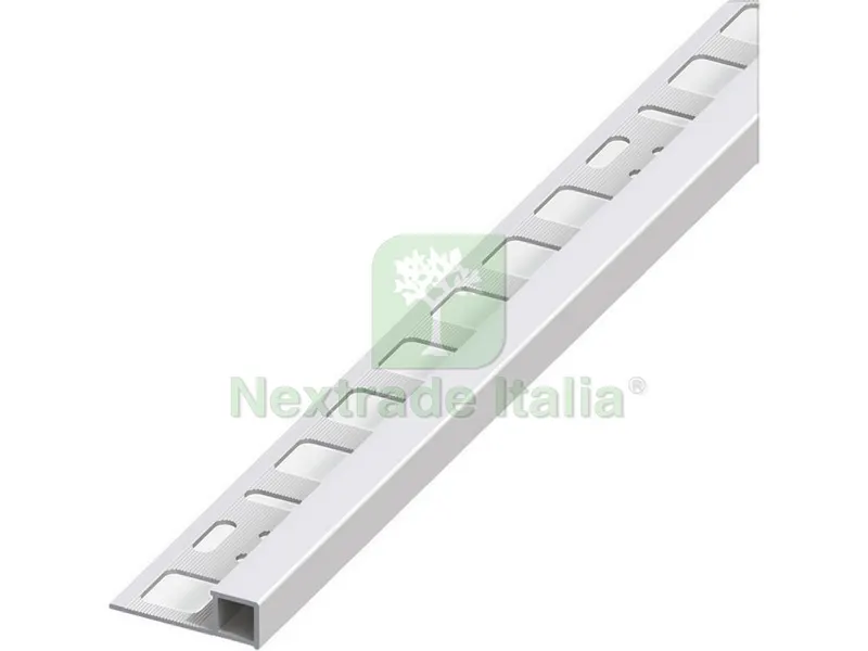 5PZ PROFILO QUADRATO CHIUSO JOLLY ALLUMINIO Argento Satinato mm. 10x2,5 mt. — Isolanti e reti — rif. FERX.VIT53714 5PZ PROFILO QUADRATO CHIUSO JOLLY ALLUMINIO Argento Satinato mm. 10x2,5 mt. — Isolanti e reti — rif. FERX.VIT53714