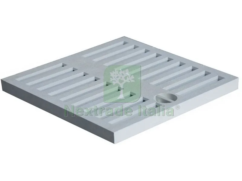 GRIGLIA SINGOLA PER POZZETTO cm. 55x55 — Scarichi e sifoni — rif. FERX.VIT51092